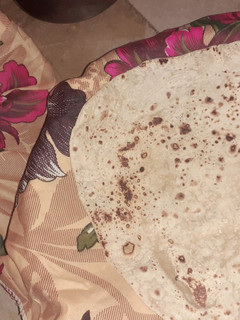 A picture of Soft chapati or roti.