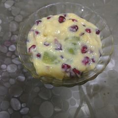 A picture of Fruit custard.