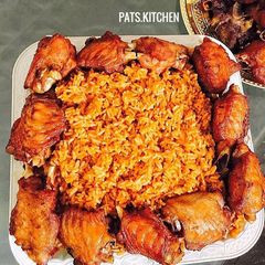 A picture of Nigeria Party Jollof.