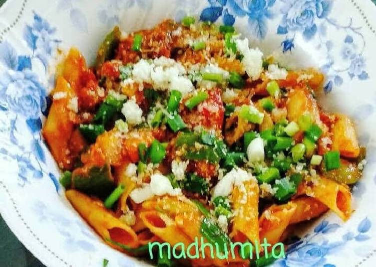 Recipe of Quick Spicy Penne Pasta