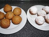 Muffins de plátanos con zeste de naranja