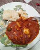 Carne molida roja