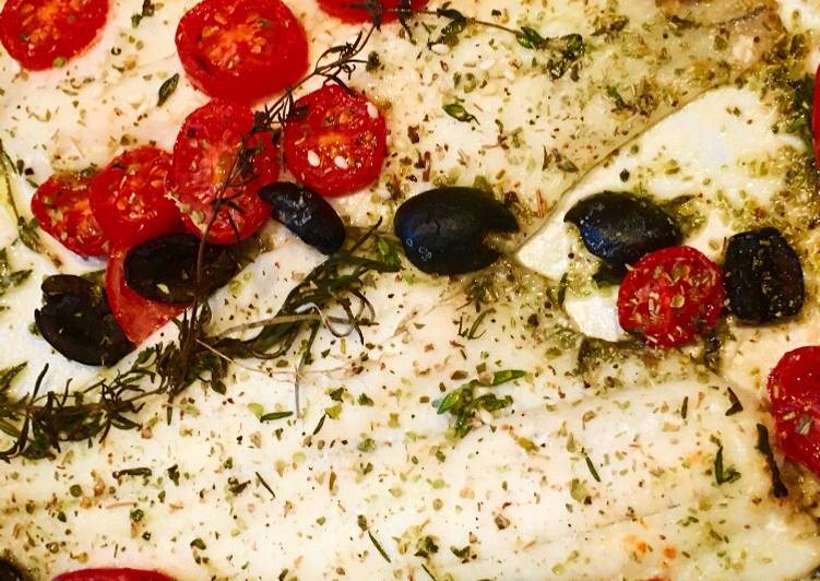 Filetti di platessa al profumo mediterraneo 🏖