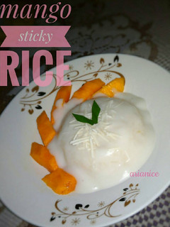 Foto resep Mango sticky rice