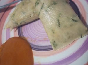 Una foto de Tamales de chepíl - receta de mamá