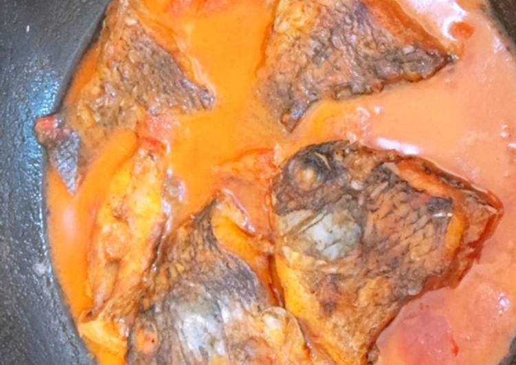 Cara buat Ikan mujaer kuah kuning yang nikmat dan Mudah Dibuat