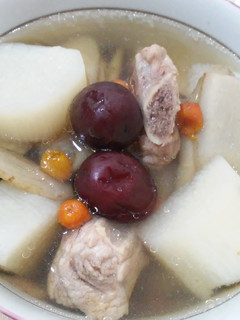 山藥牛蒡排骨湯-電鍋料理 的食譜成品照片