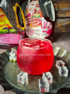Gambar Shirley Temple Sirap Sarawak Mocktail (Sirap Grenadine)