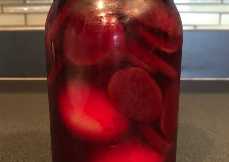 Steps to Prepare Speedy Pickled Eggs and Beets
