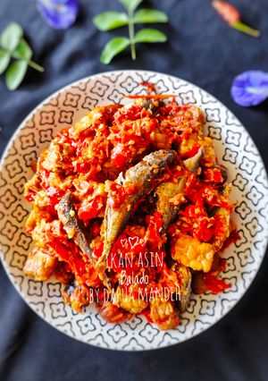 Foto resep Ikan Asin Balado