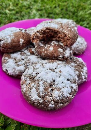 Una foto de Galletas bien chocolatosas