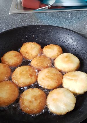 Hình của món Bánh rán đậu nành.
