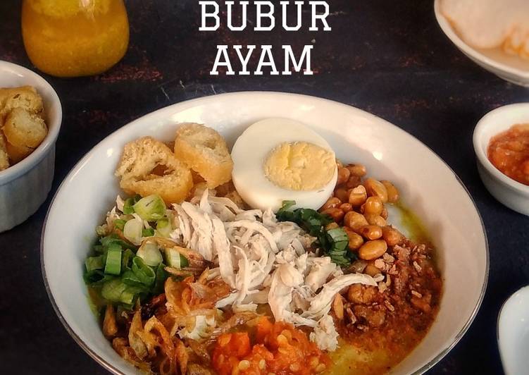 Rahasia Membuat Bubur ayam, Mudah Banget