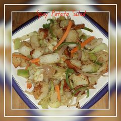 A picture of Spicy Potatoes Salad.