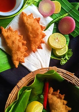 সান-বাইট সামোসা (Sun-bite Samosa recipe in Bengali) রেসিপির প্রধান ছবি