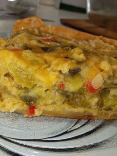 Una foto de Tarta de zapallitos