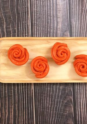 Hình của món Bánh bao hoa hồng.