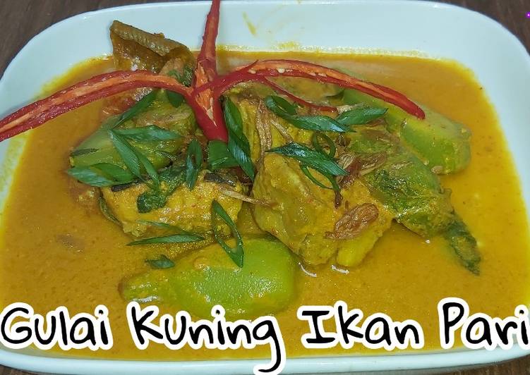 Bumbu Gulai Kuning Ikan Pari 🌶 | Langkah Membuat Gulai Kuning Ikan Pari 🌶 Yang Enak dan Simpel