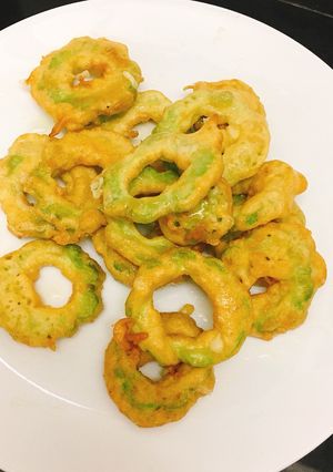 Hình của món Khổ hoa chiên giòn (món chay).