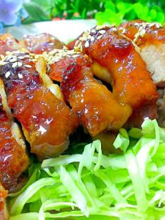 簡單版 1234 ~ 照燒雞腿排~ 的食譜成品照片