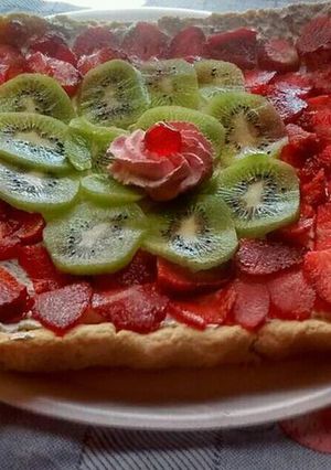 Una foto de Tarta de frutas