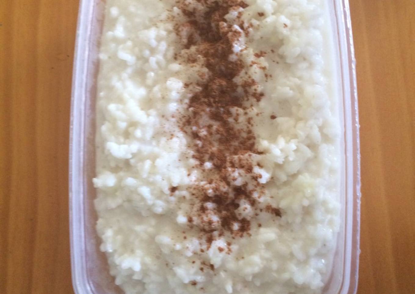 Arroz con leche de coco