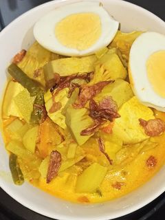 Foto resep Sayur santan labu siam