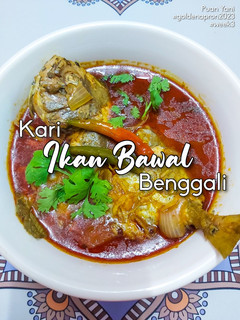 Gambar Kari Ikan Bawal Benggali
