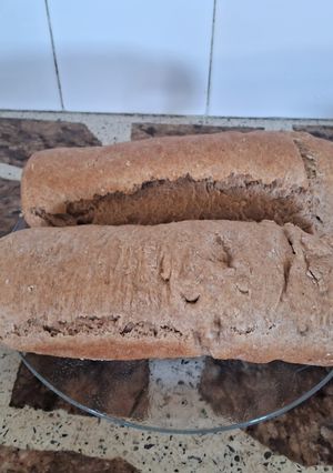 Una foto de Pan de molde integral