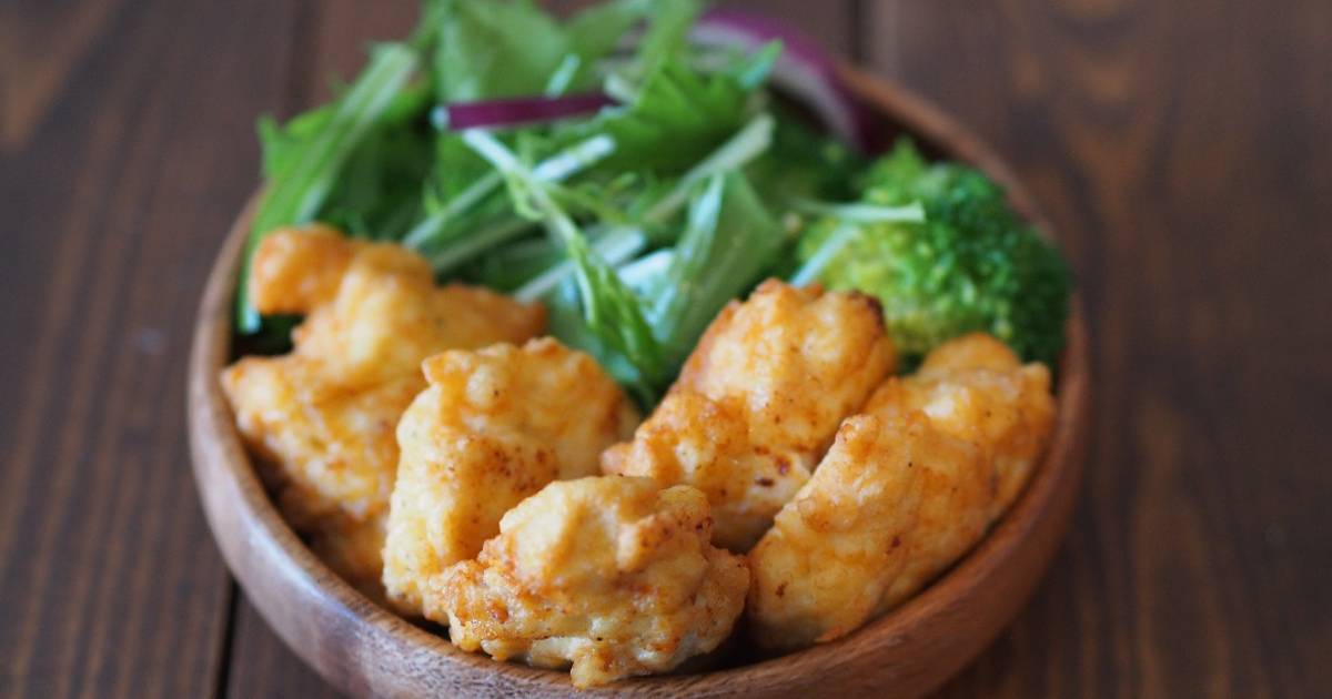 Tofu chicken nuggets Recipe by Yuki Cookpad