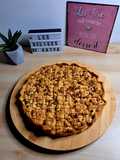 Tarte pommes crumble au spéculoos