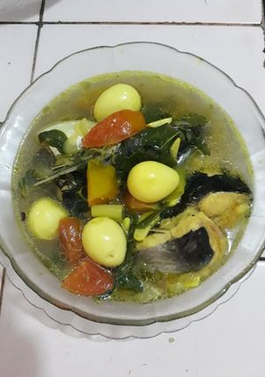 Foto resep Sup ikan patin kuah kuning (W#45)