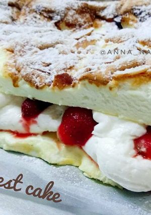 Foto resep Budapest cake.. mudah, irit bahan