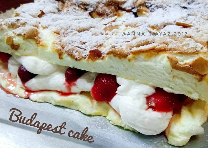 Resep Budapest Cake Mudah Irit Bahan Oleh Anna Nayaz Cookpad 