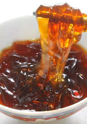 【御釀拌淋風味】低卡高纖酸辣蒟篛麵 的食譜成品照片