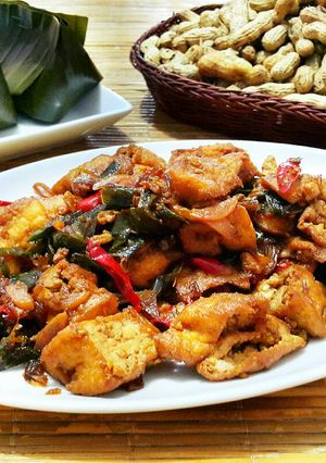 Foto resep Tumis Tahu Goreng / Tahu Coklat
