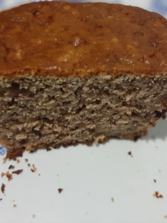 Una foto de Budín de banana y avena
