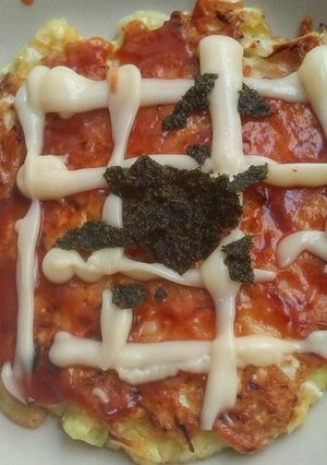 Foto resep Okonomiyaki Resep Kira²