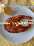 Salmone impanato e fritto