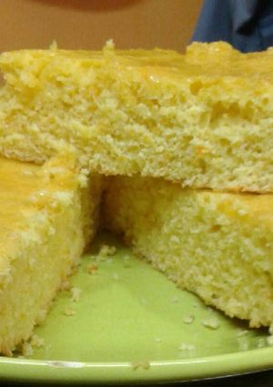 Una foto de Torta de mandarinas 🍊👍