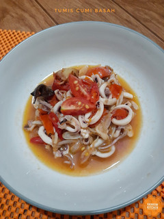 Foto resep Tumis Cumi Basah