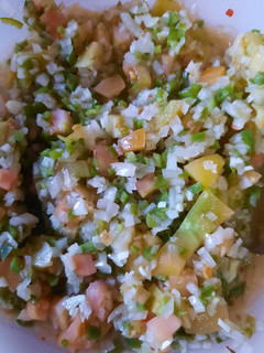 Una foto de Salsa criolla