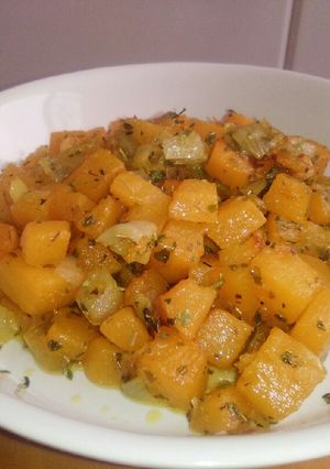 Foto principal de Calabaza salteada al toque de orégano