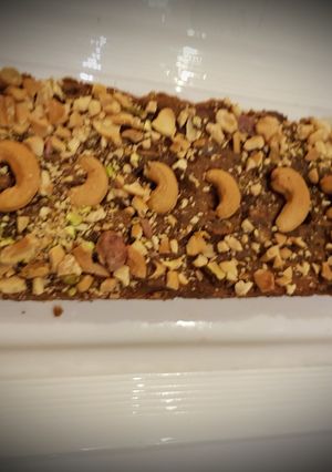 صورة لوصفة كيكة التمر الصحية