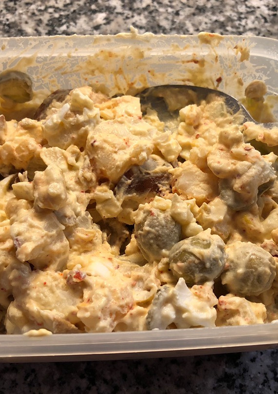 Una foto de Ensalada de patatas a la inglesa