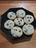 Galletas de avena con chips de chocolate