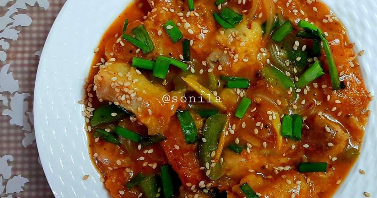 Orange fish Recipe by Sonila Das - Cookpad