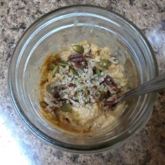 A picture of Pumpkin Pie Overnight Oats.