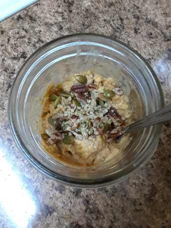 Easy Steps to Prepare Pumpkin Pie Overnight Oats the So Delicious Really delicious