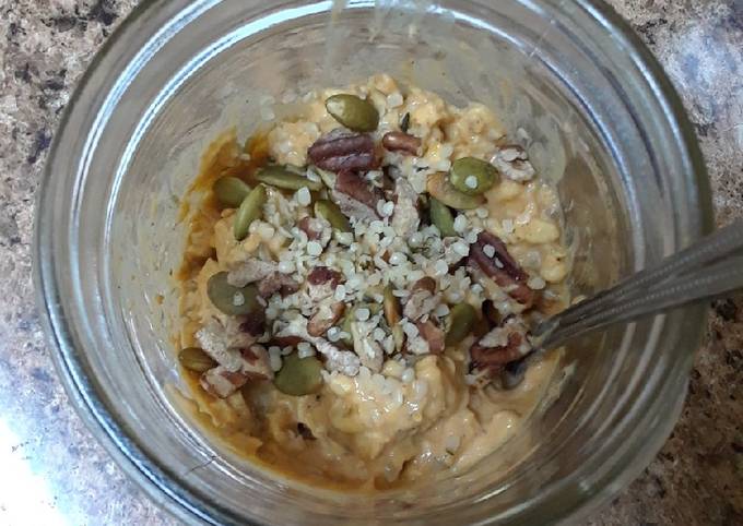 Pumpkin Pie Overnight Oats